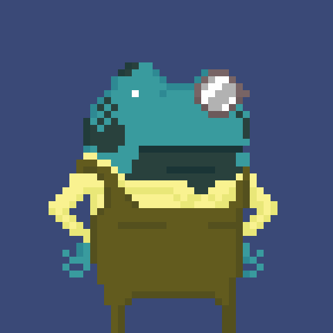 land_froggy's tweet photo. Frogland inhabitant #352 from the Fly Rink Combining Machine!
#nftcommunity #nft #nftart #nftcollector #crypto #cryptoart #frogland #ffr #nfts #pixelart #nftdrop
 29-Sep, 10:1AM https://t.co/EhgDy6le0C