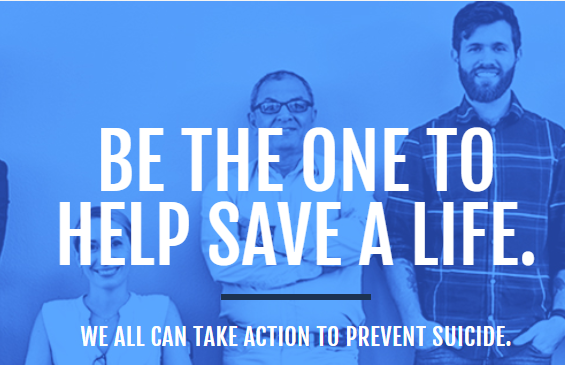 #BeThe1To  prevent suicide
Learn more @ bethe1to.com