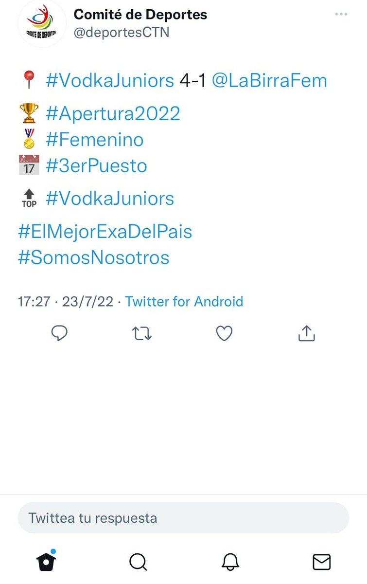 vodkaJuniorsCtn's tweet photo. jueves  de TBT 😎 https://t.co/geBDM9ugoQ