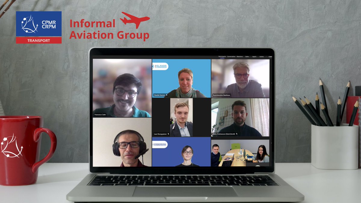 CPMR_Europe's tweet photo. ✈️ #Aviation | Kick-off of the @CPMR_Europe Informal Aviation Group today with a discussion on the key role of aviation for regional socio-economic development, green aviation, slots &amp; ➕ Many thanks to our members for their input. Ready for take-off!🛫 https://t.co/uVRZLylKgQ