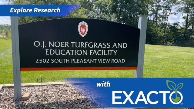 Take a peek at Exacto's research at the O.J. Noer Turfgrass Facility. RDI Director, Glen Obear, walks through wetting agent trials, adjuvants with fungicide studies, and more. hubs.ly/Q01nylR_0 #turfresearch #adjuvants #turfgrass #turfmanagement