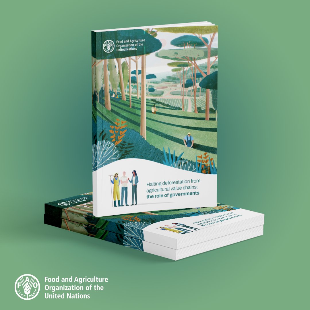 FAOForestry's tweet photo. New out today!

Download a free @FAO publication

Halting deforestation from agricultural value chains: the role of governments

https://t.co/u1YubtcpmC

#COFO26 https://t.co/7tP47uX0ro