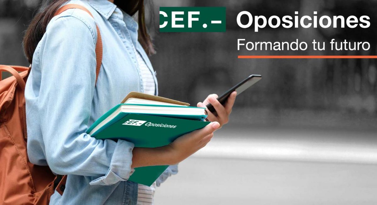 arturocef's tweet photo. ¿Sabías que en @estudiosCEF puedes preparar tus oposiciones de forma presencial, telepresencial y online?
✅ Aquí te explicamos en detalle cómo trabajarás con cada modalidad⬇
https://t.co/9ZuP6ZoLmk
#CEF #Oposiciones #AdministraciondelEstado #EmpleoPublico #MetodoCEF https://t.co/Tw3r5jiJiV