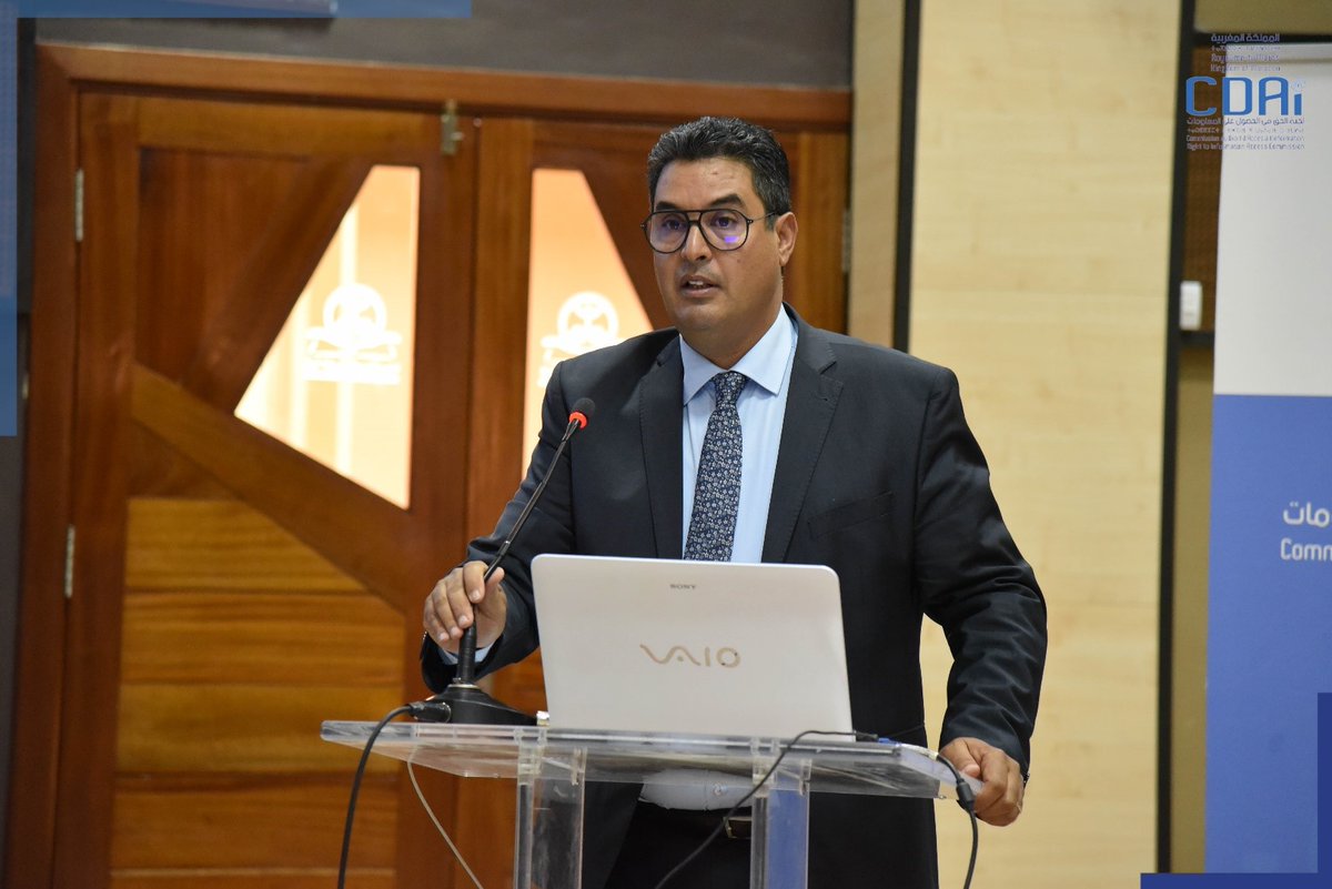 CDAI_Maroc's tweet photo. مداخلة السيد الحسن التايقي،  عضو لجنة الحق في الحصول على المعلومات ،حول  موضوع  الحق في الحصول على المعلومات: الأسس والأبعاد ، خلال اللقاء المنعقد بوجدة يوم 24 شتنبر 2022 احتفاءا باليوم العالمي للحق في الحصول على المعلومات.
 #INFO_TIKA
#CDAI
#DAI
#Righttoaccesstoinformation https://t.co/TQu14n8rzE