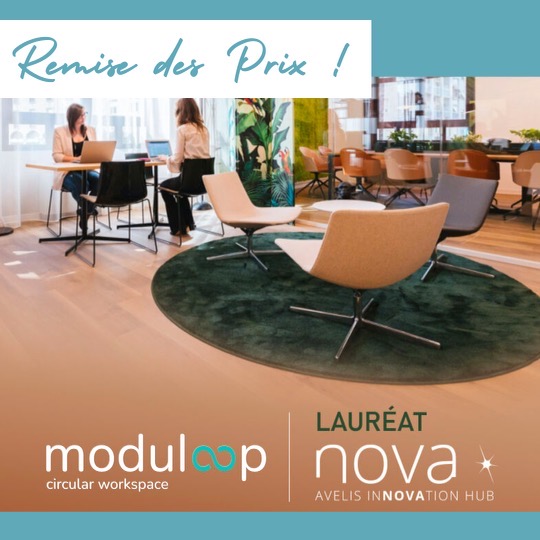 CircularImpact's tweet image. 🏆REMISE DES PRIX NOVA AVELIS🏆
Lors du salon Bâtimat du 3 au 6 /10 2022, #MODULOOP, Lauréat de la première édition du concours NOVA, aura l&apos;honneur de participer à la cérémonie de remise des Trophées !
Eh oui ! Nous faisons partie des SIX lauréats du concours d’open innovation