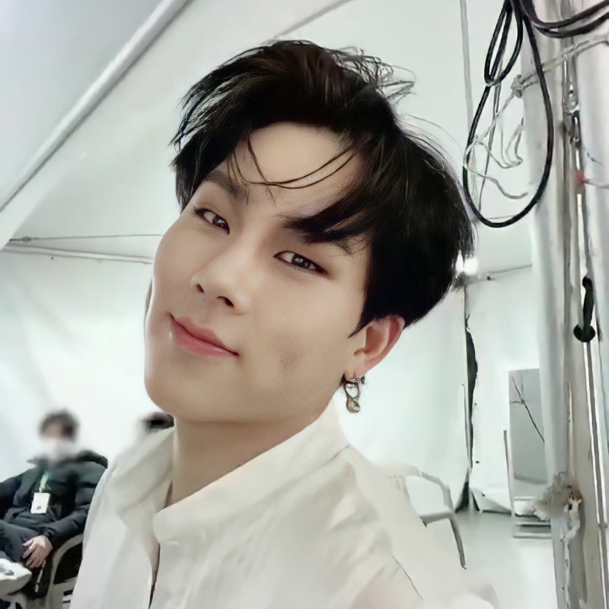 unevenbIink's tweet photo. Him and his dimples 
#JOOHEON #JOOHONEY #주헌 https://t.co/yEeCKc0yF0