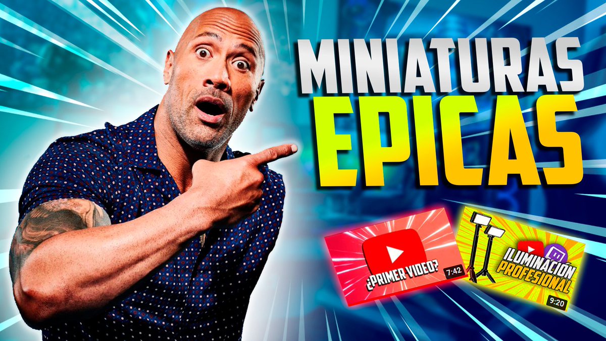 El video que necesitas ver para hacer Miniaturas ÉPICAS pa los youtubes:

youtu.be/5eozUmmJ6DE

#youtube #youtuber #miniaturas #thumbnails