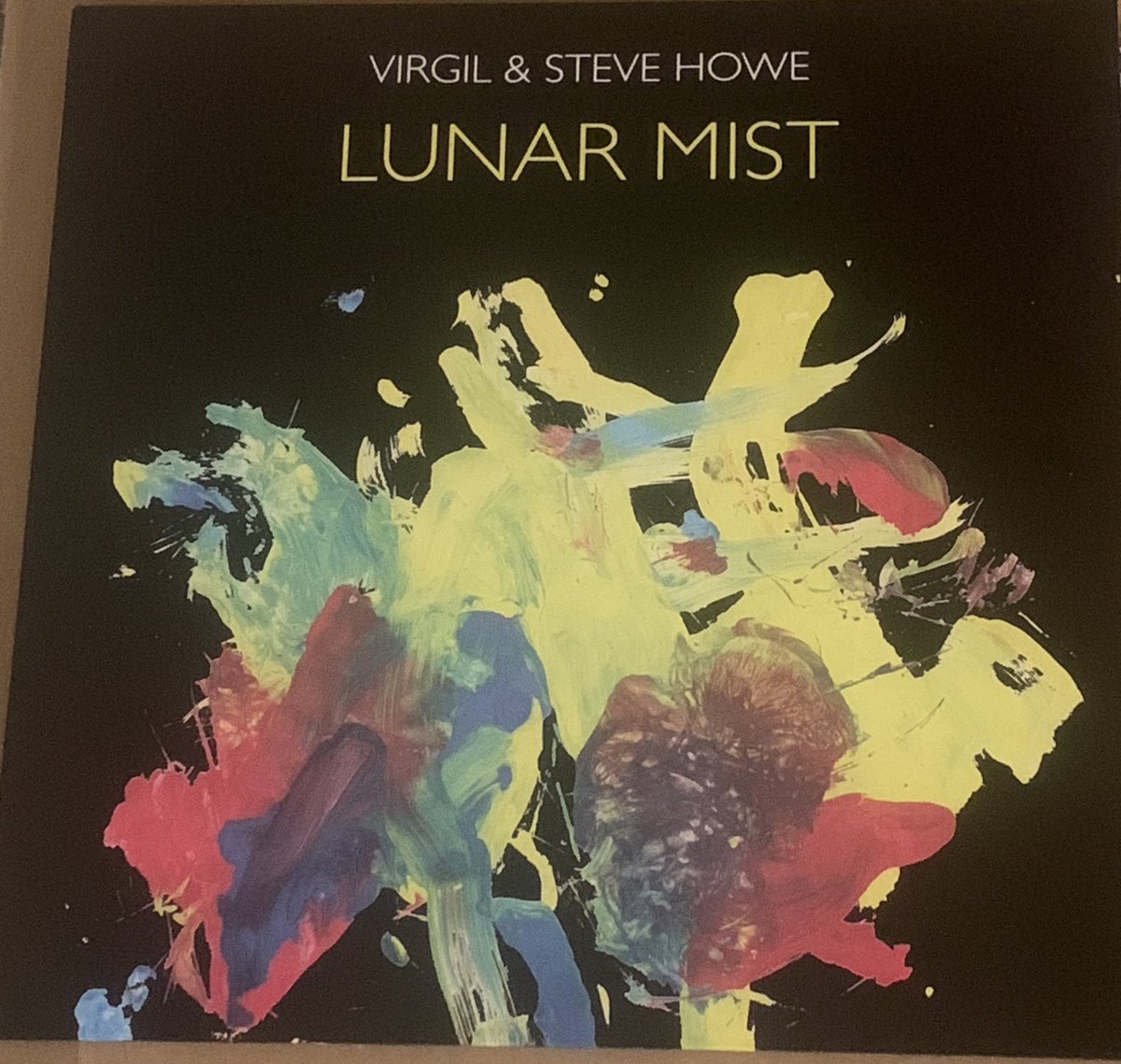 StevenShinder's tweet photo. Last night, I found the package containing Lunar Mist on my doorstep. I wonder if it was there all throughout our recording yesterday! #VirgilHowe #SteveHowe @burningshednews https://t.co/xWMvjUy0uq