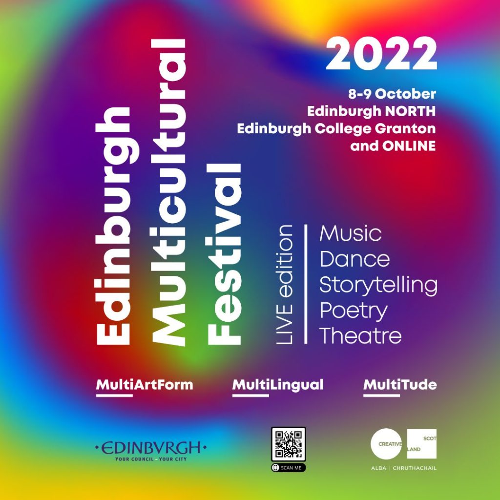 roshnigallagher's tweet image. I’m honoured to be hosting this year’s Edinburgh Multicultural Festival poetry showcase!
9th October, 2-3pm, at the PASS theatre

🌟LINEUP🌟

Nasim Rebecca Asl @nasimrasl 
Inga Dale @Inga_Dale 
Lucille Mona Ling @lucillemonaling 
Cynthia Miller @cynthiawmiller 
Nichelle Santagata