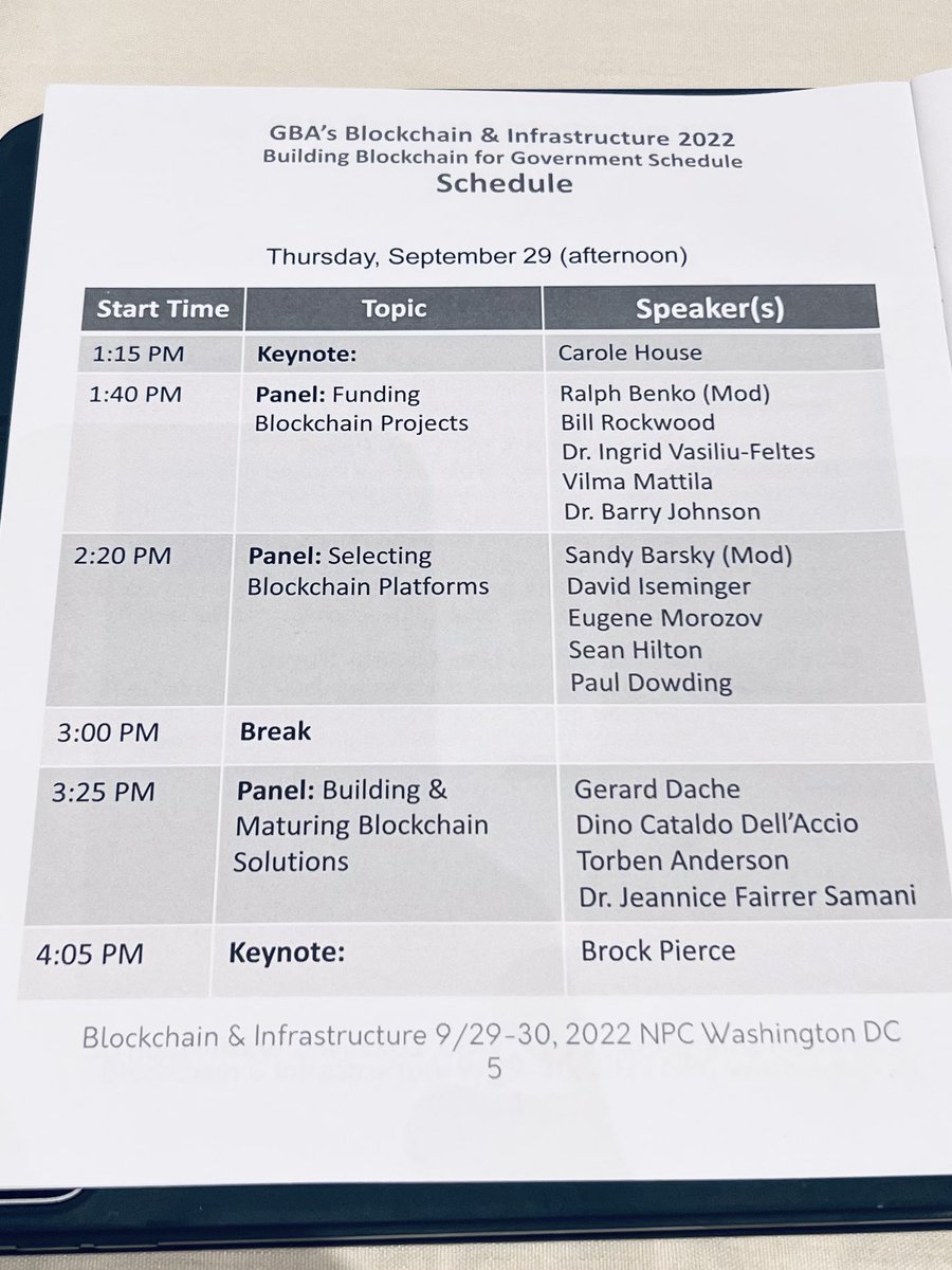 torbenanderson's tweet photo. Getting kicked off here at Blockain and Infrastructure conference Government Blockchain Association #gbaevents

 #blockchain #enterpriseblockchain #governmentblockchain #infrastructure 

@gbaglobal @Rewired_One https://t.co/boBC0ijTba