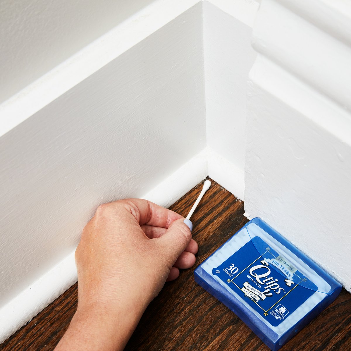 Tip #65: Nobody puts dust bunnies in the corner. #QtipsTricks