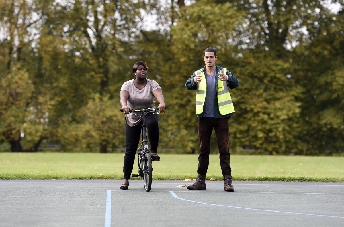 Cycling is a low-cost, healthy way to get around. If you want to brush up on your cycling skills, why not try one of our free individual or family cycle training sessions? Find out more: hackney.gov.uk/cycle-training