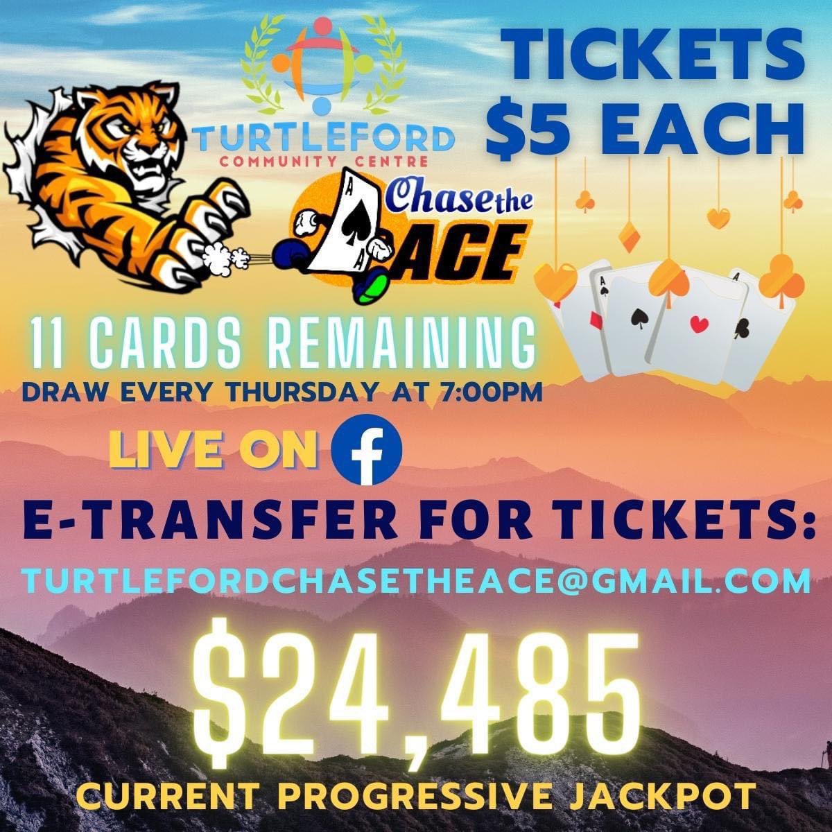 Get your tickets for tonight’s draw!!! Check out that jackpot 💰🔥💰 thanks for supporting this great fundraiser!
