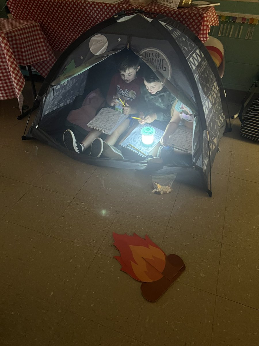 Mrs. Harrison’s class enjoyed camping while they practiced math, reading, and writing skills. So many smiles while engaged and learning!
<a href="/BESTEAM_Sumner/">Beech Elementary School</a> <a href="/BenLBruce/">Ben Bruce</a> <a href="/sumnerstem/">@SumnerSTEM @SumnerSTEAM</a> #ROCvision #SumnerAchieves