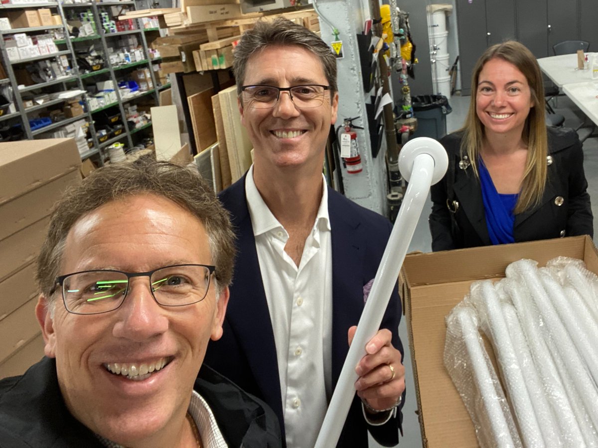 #fallprevention is critical if we are making #aginginplace possible!  I'm proud to highlight the donation of 200 new grab bars <a href="/hlthcrft_group/">HealthCraft Group</a> is providing to <a href="/OCH_Foundation/">OCH Foundation for Healthy Communities 🇨🇦</a> and <a href="/OCH_LCO/">OCH_LCO</a>  as Ottawa Community Housing strives to make residents safe at home!