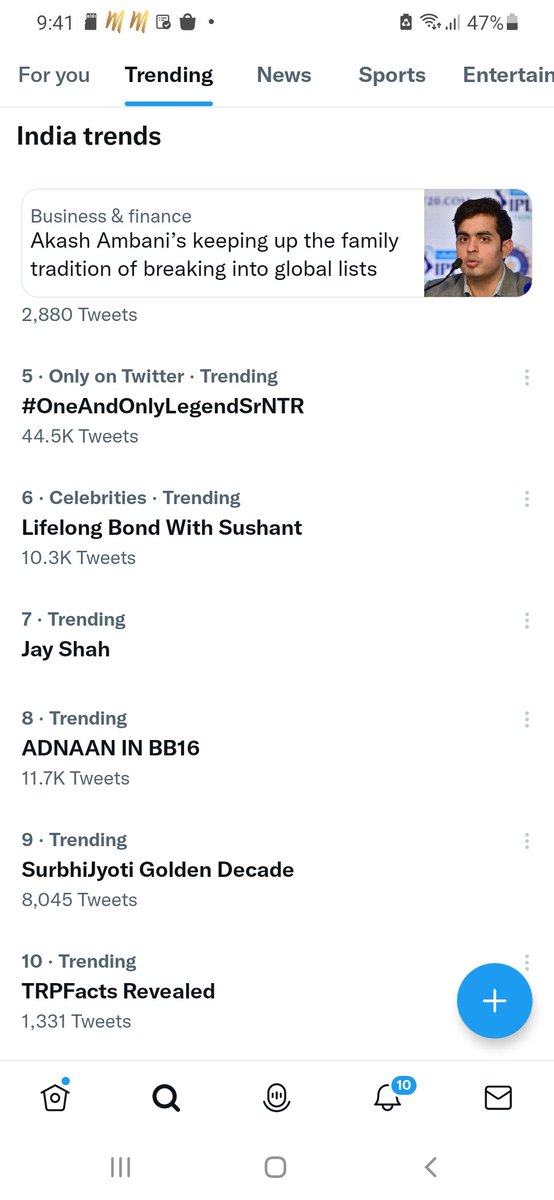 SDey031's tweet photo. Finally it's trending guys
ADNAAN IN BB16 https://t.co/FPeOKumd8h