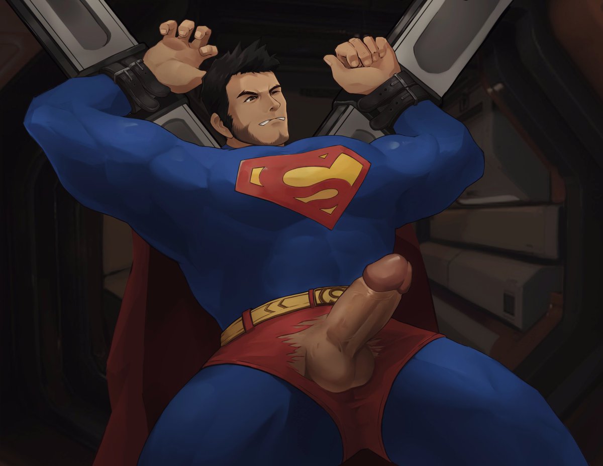 wanchibaby's tweet photo. 超人被虐 （6）
Superman’s suffering (6）
惩罚Superman，责责责👹 https://t.co/iLsRmMBU3K
