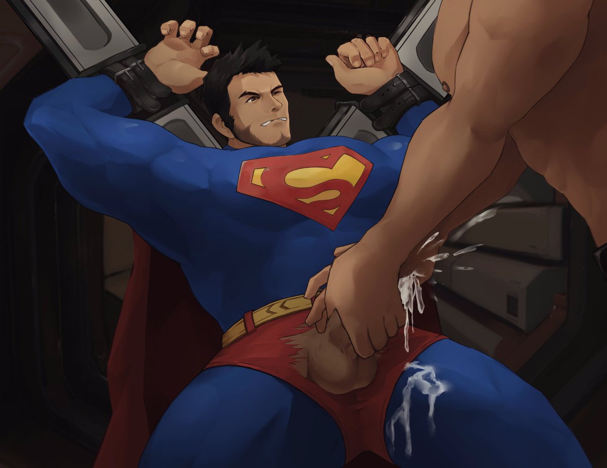 wanchibaby's tweet photo. 超人被虐 （6）
Superman’s suffering (6）
惩罚Superman，责责责👹 https://t.co/iLsRmMBU3K