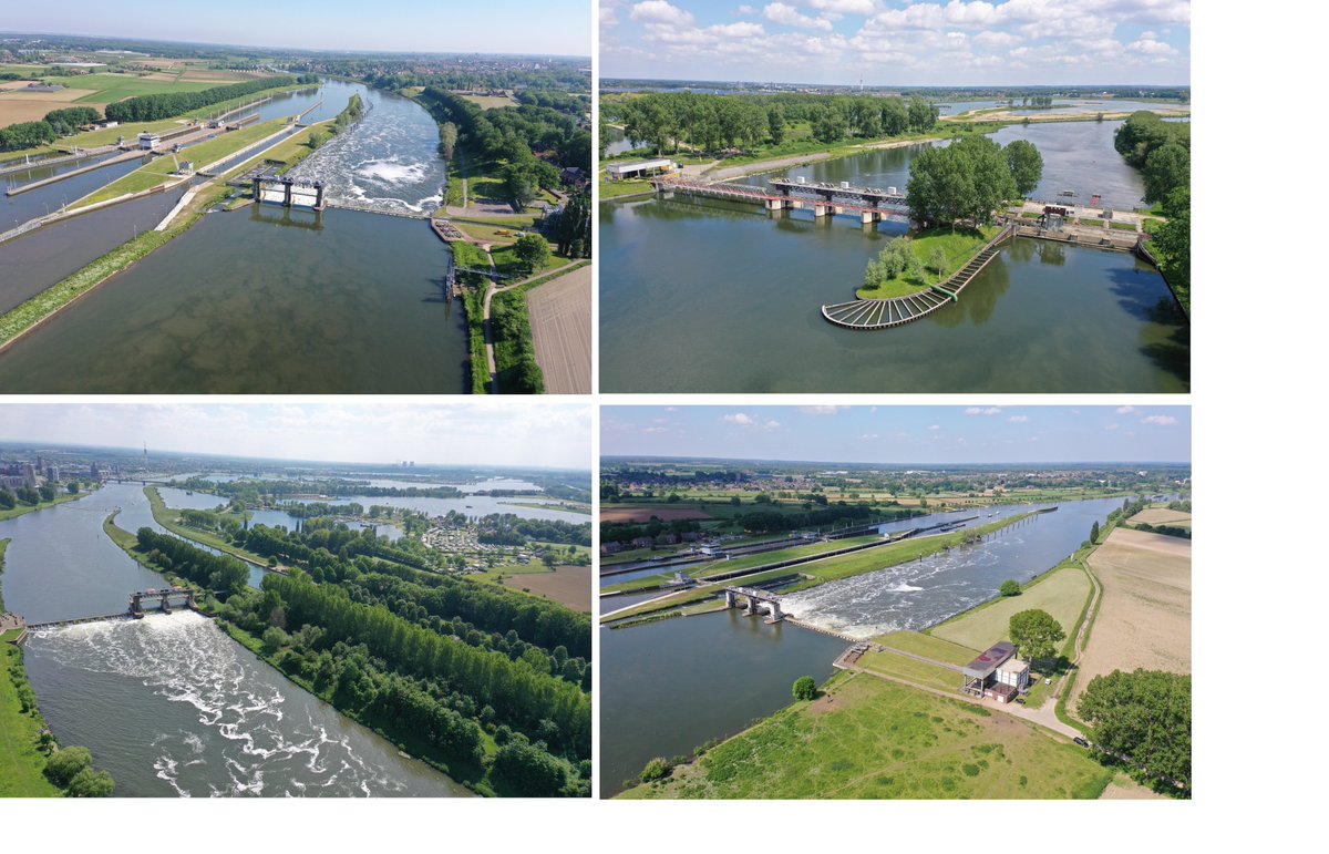 RWSzakelijk's tweet photo. De stuwen in de #Maas bij #Linne #Roermond #Belfeld #Sambeek krijgen de komende jaren groot onderhoud. Het werk is gegund aan @Mourikgroep en bestaat o.a. uit vervangen van aandrijvingen, herstel van bodembescherming en reparaties. 👉https://t.co/3XeXIicSpg https://t.co/VNlIldFlBX