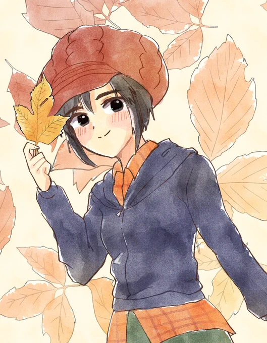 秋になってきましたねまこりん 