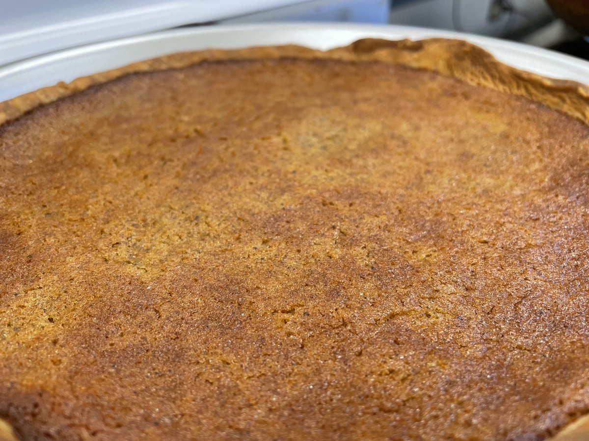 Homemade pumpkin pie day. #gkcogs #SayYestoFCS