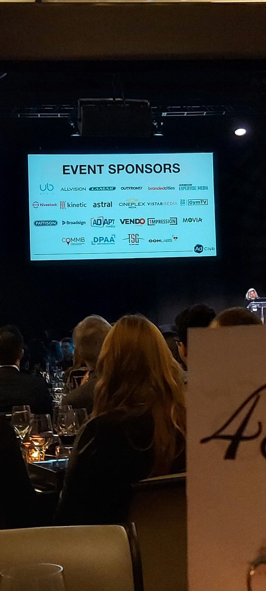 An amazing and wonderfully organized sold out event.  Well done <a href="/AdClubToronto/">Ad Club of Toronto</a>!