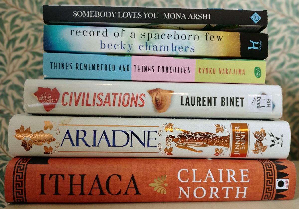 Not including my ebook list, but here are some of the books I'd like to get to in this year's #OcTBRChallenge <a href="/OcTBRChallenge/">OcTBR Challenge</a> 🍁🍂🎃📚