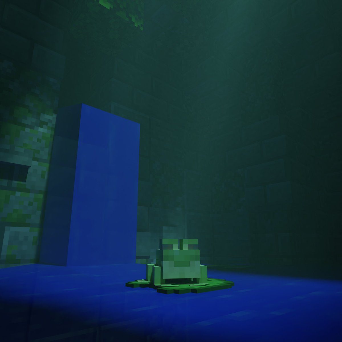 Octo_mc's tweet photo. Just a normal frog 👀
#Minecraft #MinecraftRender #MinecraftFrog #Blender https://t.co/vAdcl5XRVN