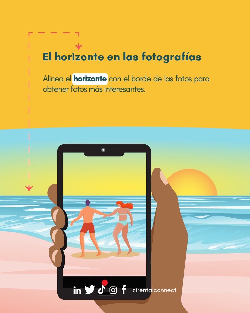 IrentalC's tweet photo. Cada que viajamos anhelamos guardar todos los recuerdos, es por eso que el equipo de iRental te trae los mejores consejos para  aprovechar mejor la cámara de tu celular y no te pierdas ningún detalle.📱

#fotografia #photooftheday #photo #moviltips #consejos #celular  #datoir https://t.co/lo0PQqqpeq