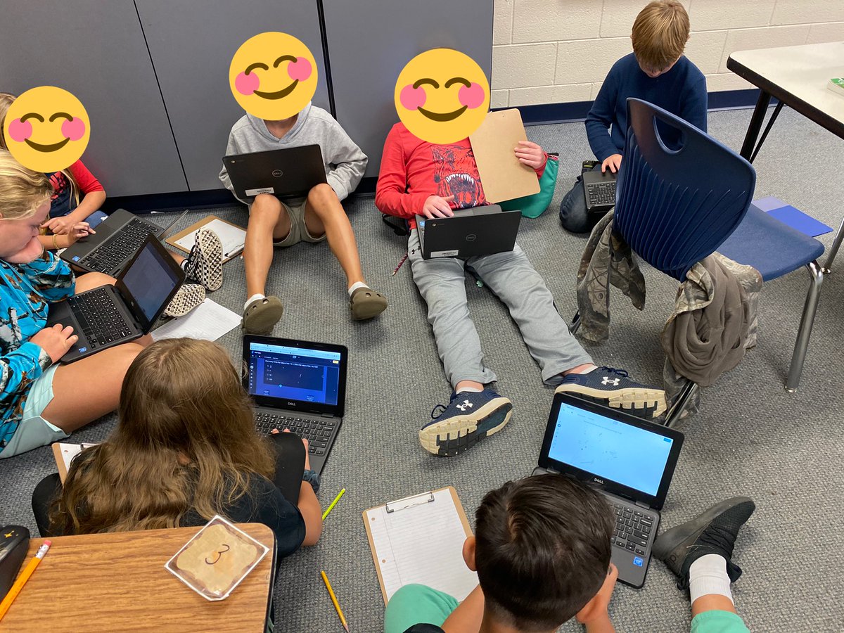 Insttech_cmann's tweet photo. Ms. Blackwell’s class @York1Schools @York1HGS levels up ⬆️ station rotations in math today to provide quality learning opportunities for students to: ✅actively engage with learning ✅collaborate with peers ✅small group instruction ✅technology tools &amp; offline learning tasks https://t.co/WDRrlPgNJr