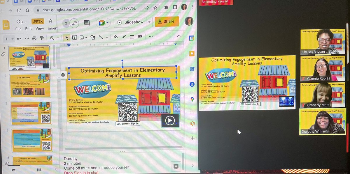 Educator_Robles's tweet photo. Join us in our session today!
@dallasschools
#CICSummit #Amplify
#DallasISDILCs https://t.co/K4Mh2cnsE1