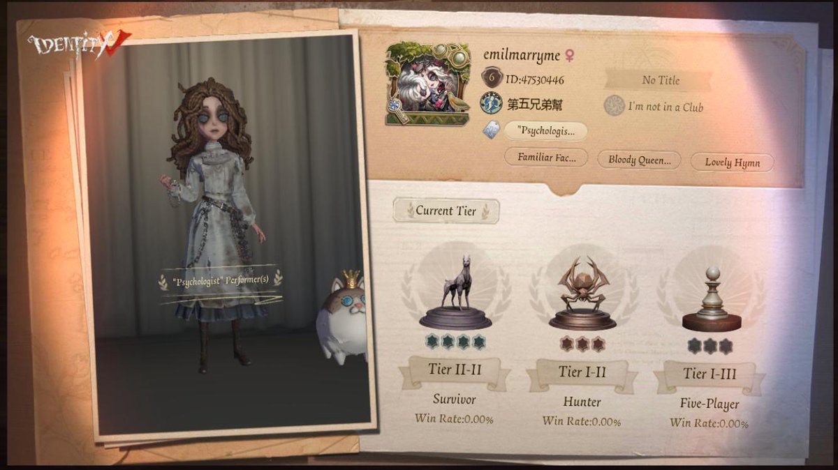 I'm playing Identity V. Fancy a game?