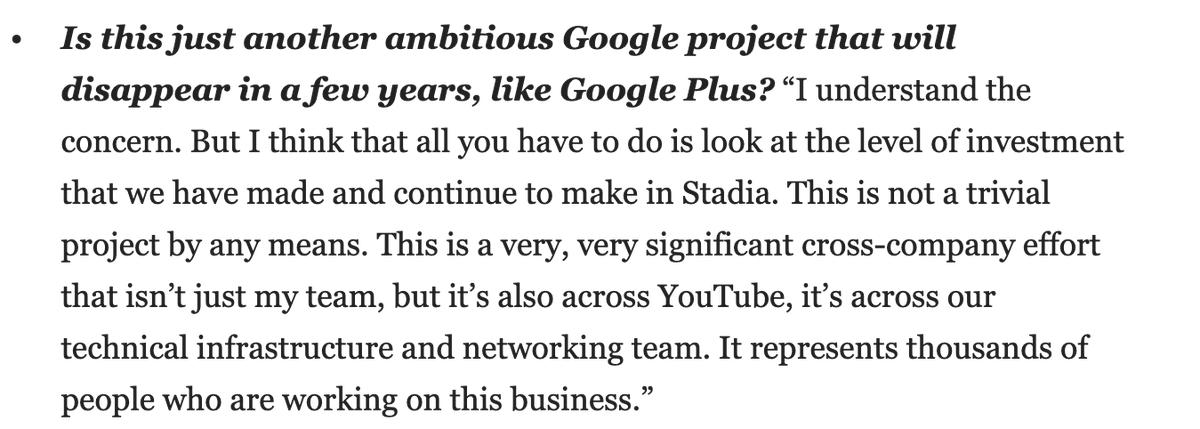 jasonschreier's tweet photo. Left: Google Stadia boss Phil Harrison to me in 2019 
Right: Google Stadia boss Phil Harrison three years later https://t.co/VEGTDlYHuY