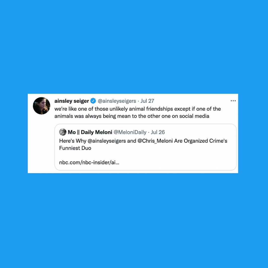 We have the beef! #OrganizedCrime