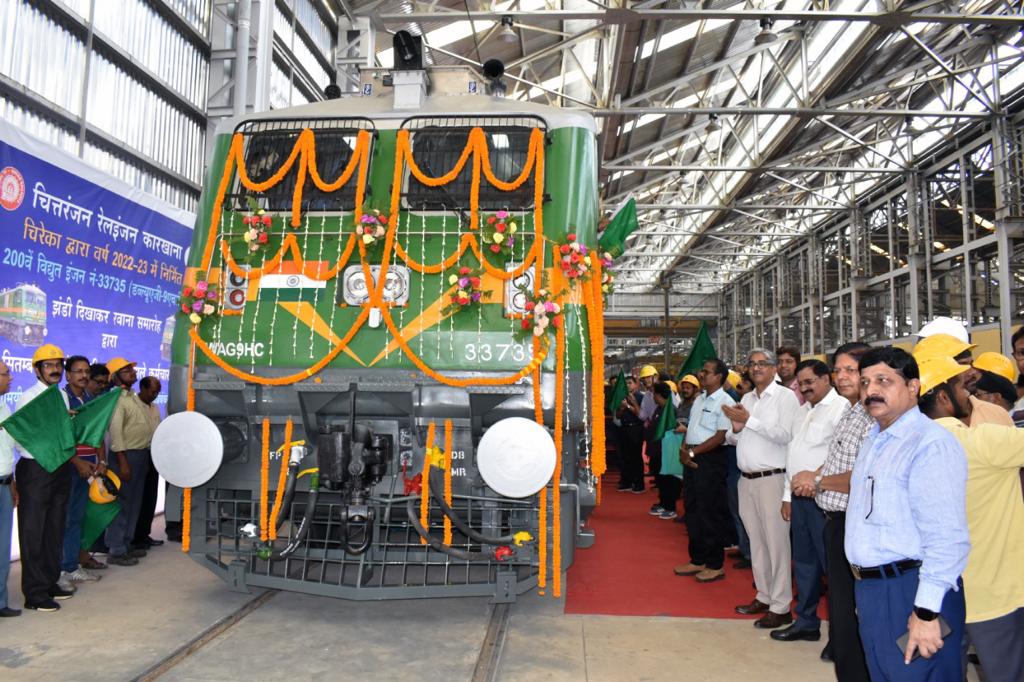 Fast-Paced Production: Chittaranjan Locomotive Works (CLW) rolled out ...