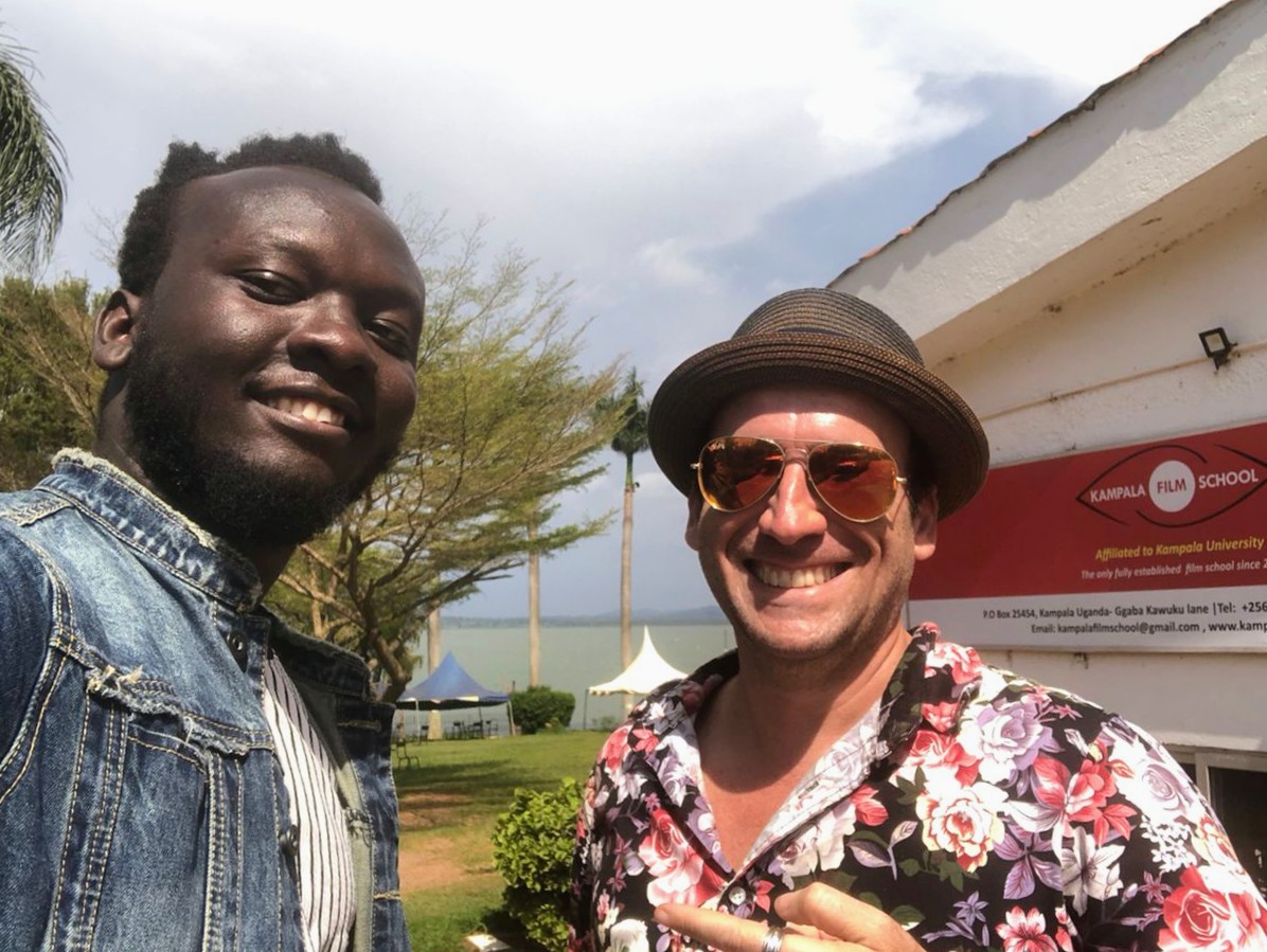 kampalafilmsch's tweet photo. It was a pleasure discussing with operations manager @Achura_fredrick the new film #adui by #atongamedia..  We are looking at creating internship opportunities and providing additional support. #film #uganda #kampalafilmschool https://t.co/2CezuXh4Rl