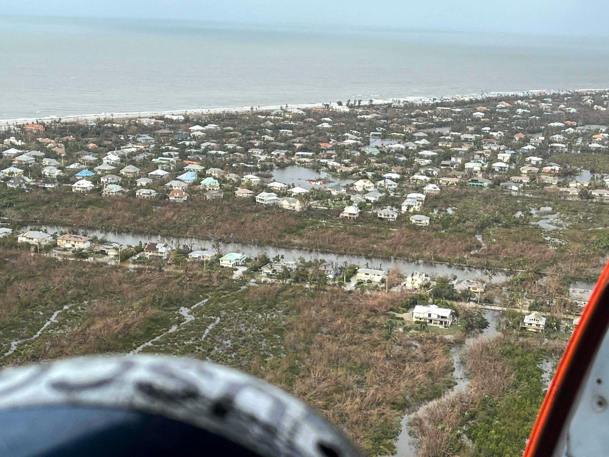 msjamiewatson's tweet photo. For those looking at coast guard photos of Sanibel - here is some context for the location of the images. #HurricaneIan #sanibel https://t.co/mjVOPuHfis