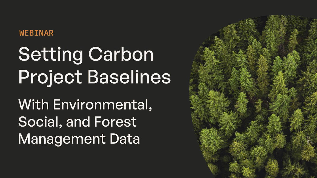 NCX's tweet photo. Join NCX scientists Dr. Joe Shannon and Dr. Jen Balachowski on Oct. 13 in a #webinar diving into the importance of setting accurate baselines as the foundation of forest carbon projects.

Register now: https://t.co/9tOiHKEn7p https://t.co/hlm7MsRDjG