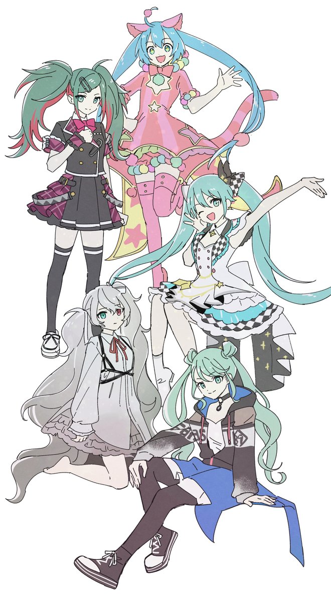 初音ミク 「プロセカ2周年おめでとうございます #prsk_FA 」|北野りりお@コミカライズ連載中のイラスト