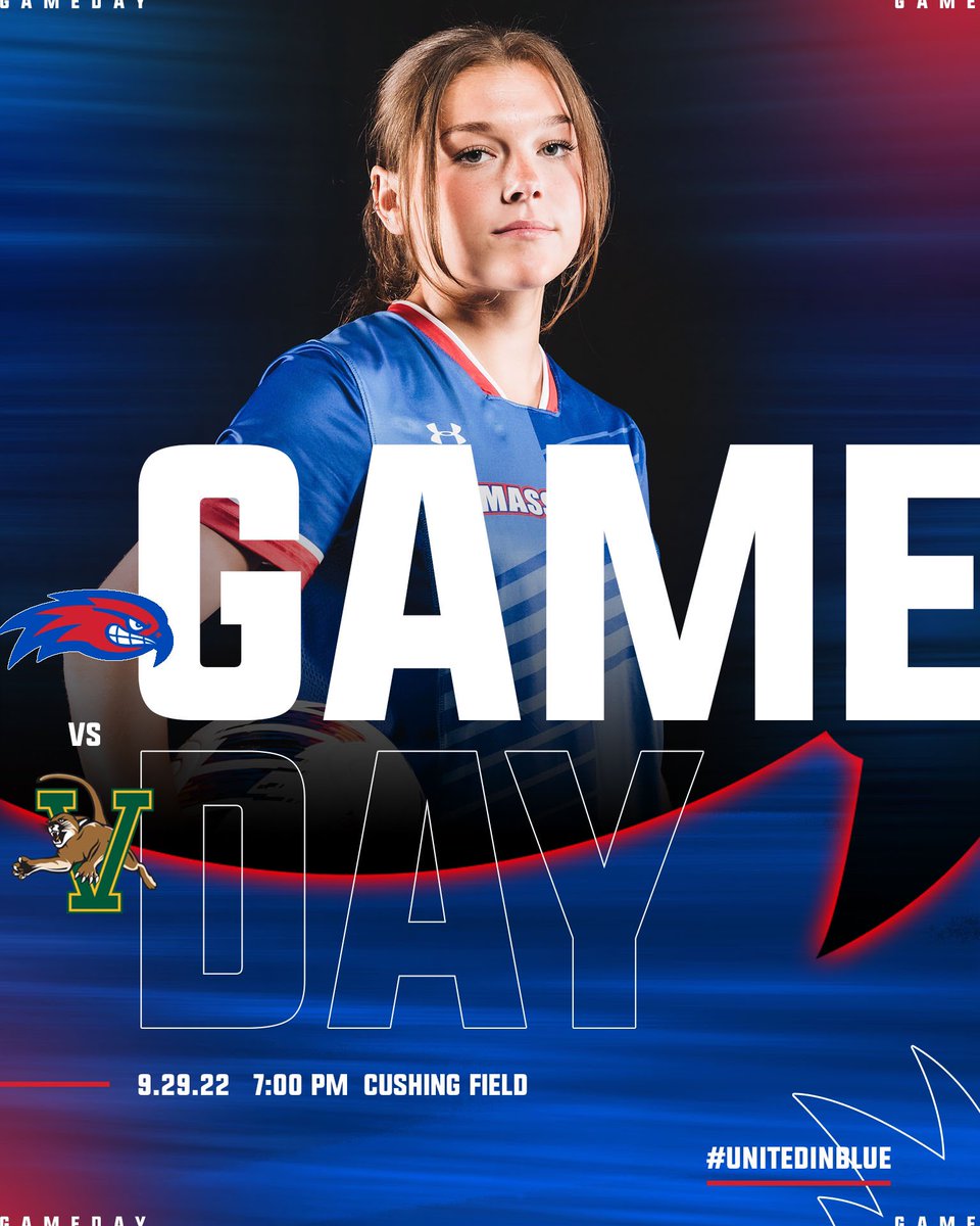 𝐆𝐚𝐦𝐞𝐝𝐚𝐲 𝐢𝐧 𝐭𝐡𝐞 𝐌𝐢𝐥𝐥 𝐂𝐢𝐭𝐲  

🆚 Vermont
⏰ 7:00 p.m.
📍Lowell, Mass. 
🖥 ESPN+
📈 bit.ly/2wp0SV0

Presented by @AlignCU

#UnitedInBlue | #AEWSOC