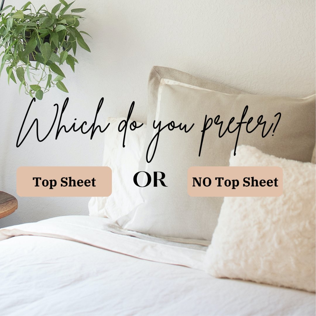 Realtor_kush's tweet photo. Let's settle this once and for all, do we need a top sheet on the bed?
#ThisOrThat #Preference #TopSheet #NoTopSheet #Bed #Bedroom https://t.co/zOeGtsF3BQ