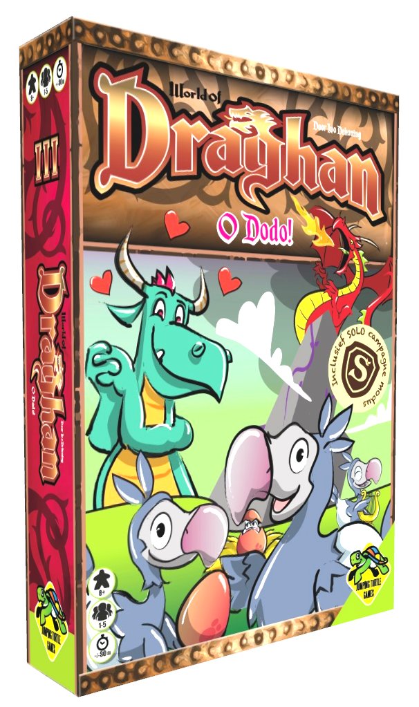 Wist je al dat er ooit dodo's geleefd hebben in de wereld van Draghan? Ontdek het volgende week op Spiel in Essen! Je kan ons vinden in booth 1-B129. #spiel #spiel2022 #essen2022 #jtg #jumpingturtlegames #draghan #dodo #ododo #worldofdraghan #cardgame #boardgames #bgg