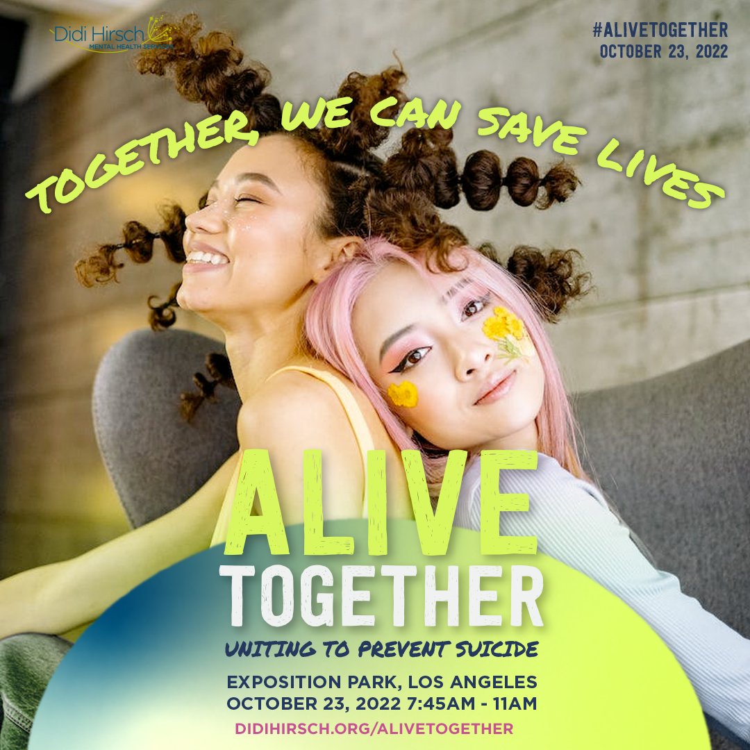 I WEIGH (@i_weigh) on Twitter photo 2160. That’s the number of lives lost to suicide *each day* around the globe. It’s also the number of steps we're walking with <a href="/DidiHirsch/">Didi Hirsch MHS</a> Mental Health Services during ‘Alive Together’ to raise awareness & funds for suicide prevention. Join us! didihirsch.org/AliveTogether 💛 2160. That’s the number of lives lost to suicide *each day* around the globe. It’s also the number of steps we're walking with <a href="/DidiHirsch/">Didi Hirsch MHS</a> Mental Health Services during ‘Alive Together’ to raise awareness & funds for suicide prevention. Join us! didihirsch.org/AliveTogether 💛