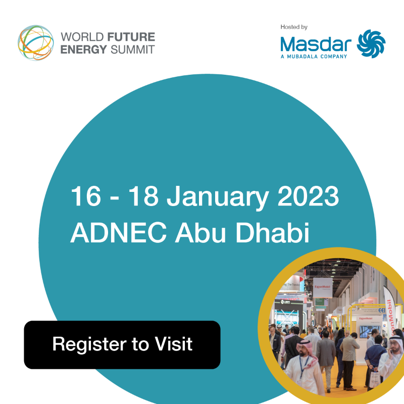 WFES's tweet photo. Explore business, networking and innovation at the leading event for future energy and sustainability. Meet industry thought leaders, some of the world’s most powerful investors, policy makers and technology pioneers.  16 – 18 Jan 2023 | ADNEC, Abu Dhabi