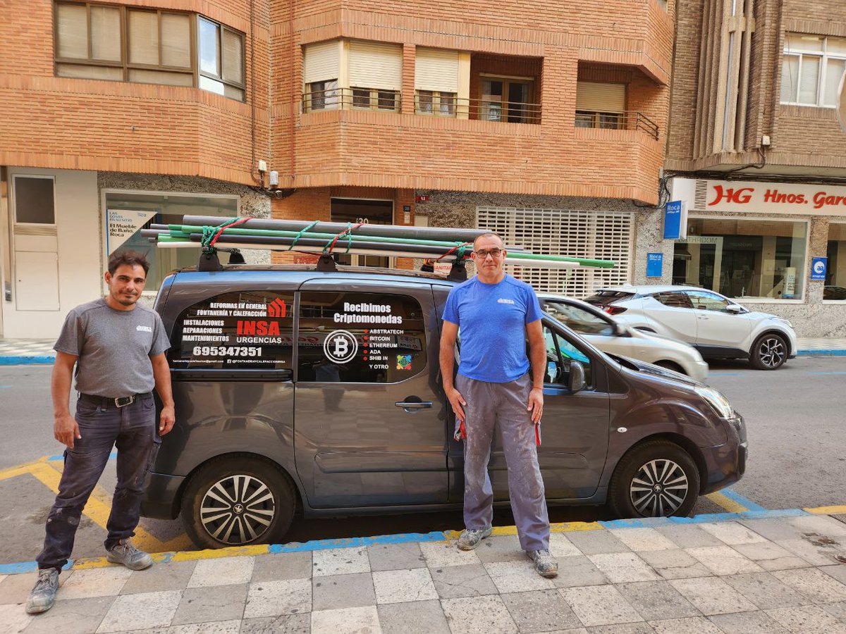 Abstrac_Token's tweet photo. Vale la pena cada paso de proceso y Confianza, gracias a la compañía de INZA URGENCIAS COMPAÑÍA DE FONTANERIA Y CALEFACCIÓN , por agregar el sistema de criptomonedas a su método de pago y dando a Abstratech Token ese privilegio de estar como pago en su compañía Gracias 🚀🟢🌐🟡🔴 https://t.co/tv9DbSP1fy