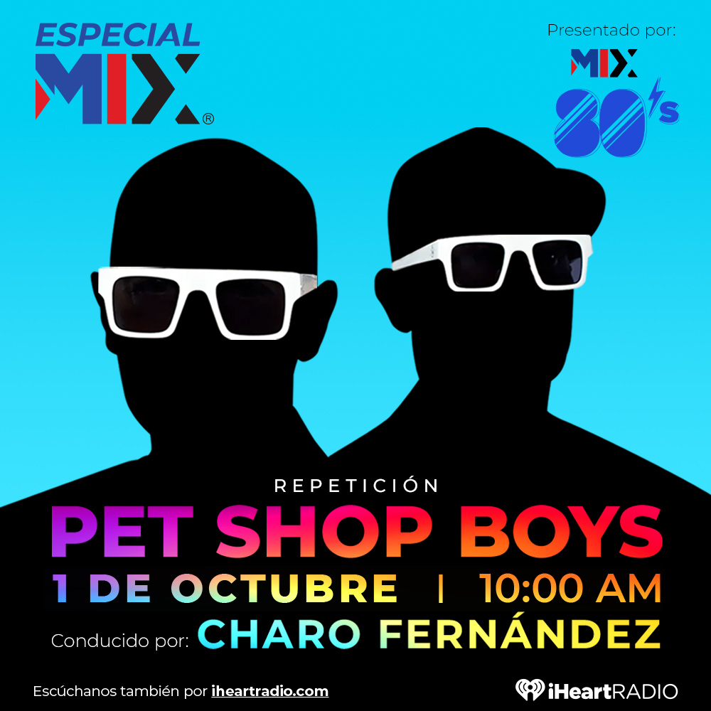 NicteLocutora's tweet photo. La repetición del #EspecialMix Pet Shop Boys 🎹🎤🎼con Charo Fernández Oficial 🎙️, es el 𝘀á𝗯𝗮𝗱𝗼 𝟭.𝟭𝟬.𝟮𝟮 𝗮 𝗹𝗮𝘀 𝟭𝟬𝗮𝗺 por toda la #CadenaMIX  No te lo pierdas! Descarga la app y escúchalo por iHeartRadio: https://t.co/fXu25zIajD   🎧📻📱🖥️💻#Villahermosa https://t.co/EW4wIDppaY