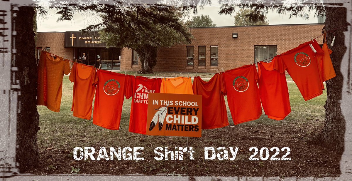 DivInfantOCSB's tweet photo. Tomorrow we honour and acknowledge the National Day for Truth &amp; Reconciliation by wearing our ORANGE 🧡 shirts. #ocsbBeComminity #ocsb #TruthAndReconciliation #NationalDayForTruthAndReconciliation https://t.co/mLIMJlh3oa