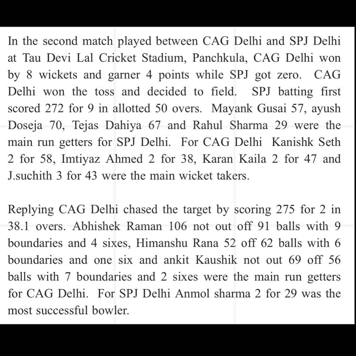 pcacricket's tweet photo. 27th #AllIndiaJPAtrayCricketTournament 2022 

#QuarterFinals of the 27th All India #JPAtrayTournament will start from tomorrow i.e. 30th September,2022 at 9.00 am with 50 overs Game. 

#JPAtray #PunjabCricket #Cricket #DomesticCricket #PCA #PCAnews #PCAupdates @gulzarchahal https://t.co/X3xwth66Cz