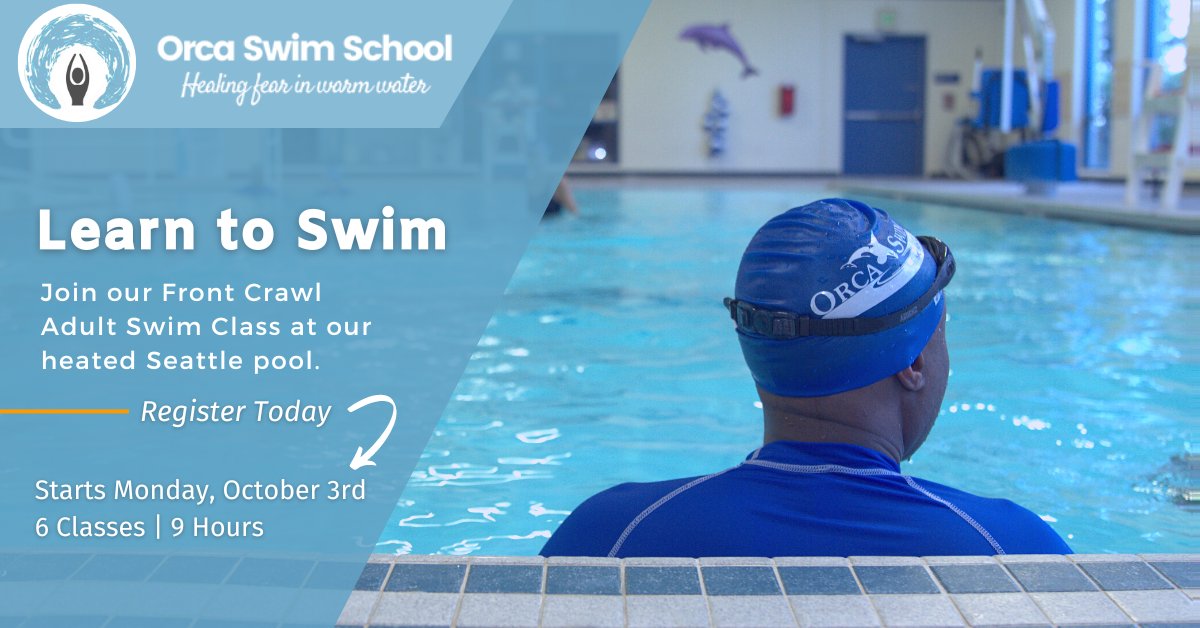 OrcaSwimSch's tweet photo. @OrcaSwimSch has a few spots still available for our upcoming #FrontCrawl class at our heated #Seattle pool. Includes 6 classes with 9 hours of professional lessons and starts Monday, October 3rd.
https://t.co/Kjtj9JRRUL
#swimjourney #learntoswim #orcaswimschool https://t.co/JYfQijSLGB