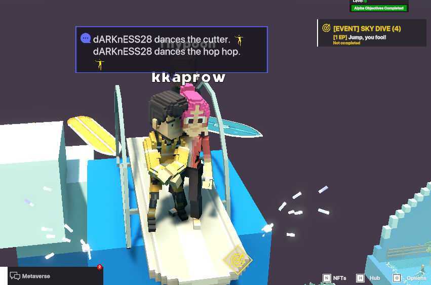 calecrow28's tweet photo. @TheSandboxGame @steveaoki I just participated in the #SandboxAlphaS3Giveaway for a chance to win 500 SAND! Found the high diving board in @steveaoki's Playhouse, check out my screenshot below!
👇 brr it's too cold to swim https://t.co/MzLCu3Yi3J